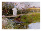 The Orchard Brook reproduction procédé giclée par Thomas Mackay