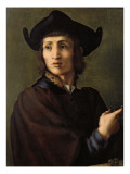 Portrait of a Goldsmith reproduction procédé giclée par Jacopo da Carucci Pontormo