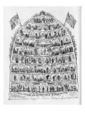 The British Beehive, 1867 Giclée-Druck von George Cruikshank