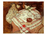 Breakfast, C.1902 Reproduction procédé giclée par Edouard Vuillard