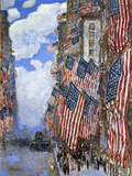 The Fourth of July, 1916 Lámina giclée por Childe Hassam The Fourth of July, 1916 Lámina giclée por Childe Hassam