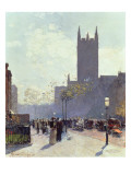 Lower Fifth Avenue, 1890 Lámina giclée por Childe Hassam Lower Fifth Avenue, 1890 Lámina giclée por Childe Hassam