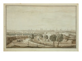 View of the Hallesch Gate Giclee Print by Johann Carl Wilhelm Rosenberg