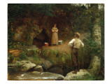 Early Lovers Giclee Print by Eastman Johnson
