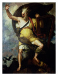 The Bard, 1809 Giclee Print by Benjamin West