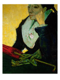 L'Arlesienne, Detail, 1888 Giclée-tryk af Vincent van Gogh L'Arlesienne, Detail, 1888 Giclée-tryk af Vincent van Gogh