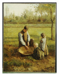 Regarder papa travailler Reproduction procédé giclée par Albert Jan Neuhuys