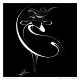 Dancing Silouhette II Art par Alijan Alijanpour