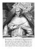 St. Thomas Aquinas Giclee-trykk av Cornelis Boel St. Thomas Aquinas Giclee-trykk av Cornelis Boel