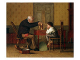 The Clock Doctor, 1871 Lámina giclée por Perry The Clock Doctor, 1871 Lámina giclée por Perry
