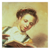 A Girl Singing Giclée-Druck von Frans Hals