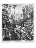 Gin Lane, 1751 Giclee Print by William Hogarth
