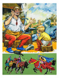 Soldier's Tales Giclee Print by Jesus Blasco