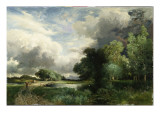 Approaching Storm Clouds reproduction procédé giclée par Moran 