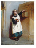 The Collection Box Giclee Print by Francois Louis Lanfant De Metz