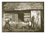 The Woodcutters, 1845 Giclee Print by Talbot 