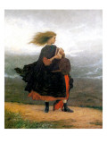 The Girl I Left Behind Me Reproduction procédé giclée par Eastman Johnson