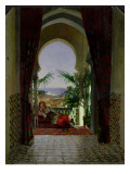 An Odalisque on a Terrace Giclee Print by David Noter