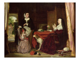 The New Dress, 1865 Giclee Print by John Callcott Horsley