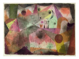 With the H, 1916 Giclee Print by Paul Klee