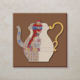 Vintage Tea-Pots Poster by E. Kruger