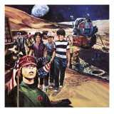Journey into Space Giclee Print by Gerry Wood