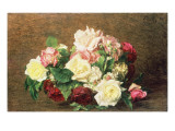 Rosas Lámina giclée por Henri Fantin-Latour Rosas Lámina giclée por Henri Fantin-Latour