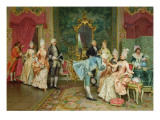 The Reception Giclee Print by Arturo Ricci