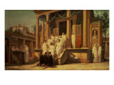 The Vestal Virgins Giclee Print by Louis Hector Leroux