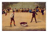 Dog Fighting Giclee Print by Samuel Henry Alken