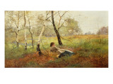 Resting Giclee Print by Benjamin D. Sigmund