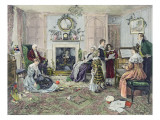 Christmas Carols Giclee Print by Walter Dendy Sadler