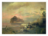 Ischia, 1884 Giclée-Druck von Oswald Achenbach