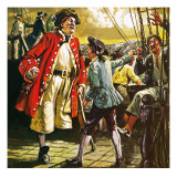 Long John Silver Giclee Print by English School 
