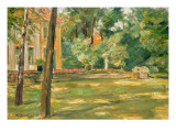 Scène de jardin Reproduction procédé giclée par Max Liebermann