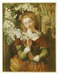 May Giclee Print by Daniel Maclise
