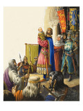King Edward I Giclee Print by Michael Godfrey