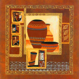 Ethnis Pottery Poster by Walter Kano
