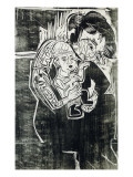 Mother and Child Giclee Print by Ernst Ludwig Kirchner
