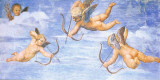 Il Trionfo di Galatea Posters par Raffaello 