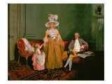 Family Group Giclee Print by Francis Wheatley
