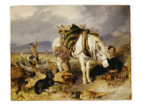 Le Bûcheron reproduction procédé giclée par Edwin Henry Landseer