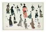 Brighton Ladies Lámina giclée por Randolph Caldecott