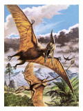 Pteranodon reproduction procédé giclée par Payne 
