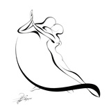 Dancing Couple VI Poster par Alijan Alijanpour