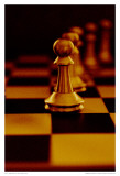 Sepia Chess IV Posters by Jean-François Dupuis