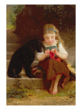 Les meilleurs des amis reproduction procédé giclée par Emile Munier
