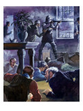 Ned Kelly Giclee Print by Barrie Linklater