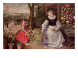 Spring, 1595 Impressão giclée por Lucas van Valckenborch Spring, 1595 Impressão giclée por Lucas van Valckenborch
