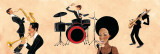 Hot Jazz I Art by Andretti 